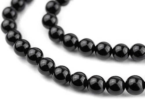 Miniatura 67 de The Bead Chest Cuentas de Jade Blanco Mate Redondas (8mm): Piedra Preciosa Orgánica Redonda Esférica de Energía con Poder de Sanación para Hacer