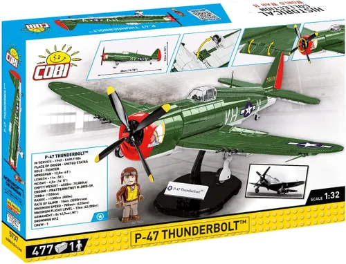 Miniatura 2 de COBI Colección Histórica Segunda Guerra Mundial P-47 Thunderbolt™ Plane