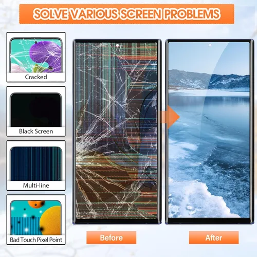 Miniatura 4 de Pantalla OLED para Samsung Galaxy Note 10 Plus Reemplazo de pantalla para Samsung Note 10+ Pantalla LCD SM-N975U Pantalla táctil Digitalizador Azul