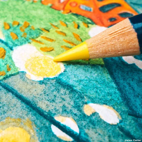 Miniatura 5 de Juego de 36 lápices de colores solubles en agua Inktense
