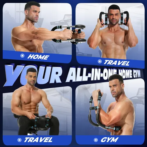 Miniatura 7 de Twister - Entrenador de brazo para hombre, equipo de entrenamiento de pecho ajustable para gimnasio en casa, constructor muscular y entrenamiento