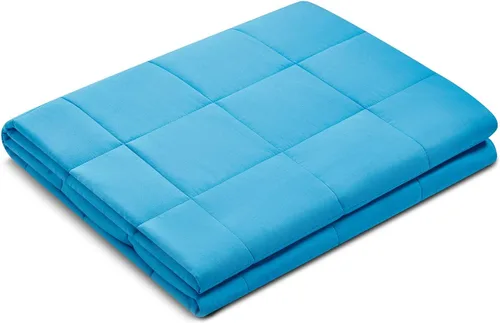 Miniatura 2 de TONGDADA Manta con peso para niños, 40 x 60 pulgadas, 10 libras, para niños de entre 80 y 125 libras, material de algodón de primera calidad