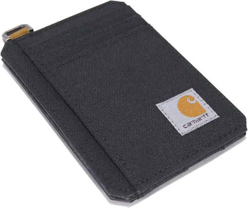 Miniatura 11 de Carhartt Carteras delgadas de nailon con bolsillo frontal para hombre