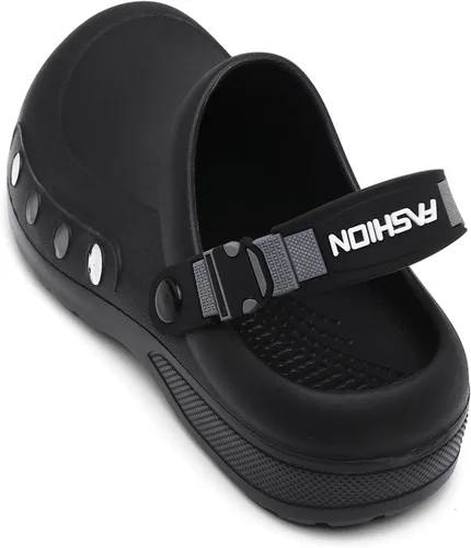 Miniatura 4 de MEIAGDT Zapatos de chef antideslizantes para hombre, impermeables y a prueba de aceite, con correas ajustables, suaves y cómodos, adecuados