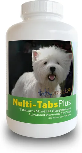 Miniatura 200 de Healthy Breeds American Staffordshire Terrier Multi-Tabs Plus tabletas masticables 180