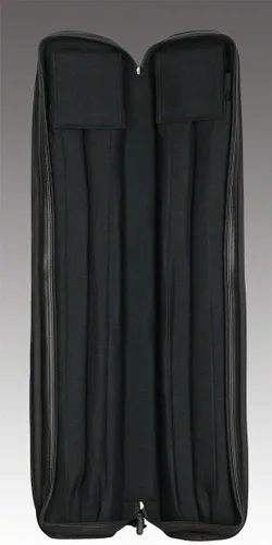 Miniatura 4 de LUCASI Pro Series Pool Cue Case - Holds 4 Butts, 8 shafts, Jump Cue & More Negro carbón