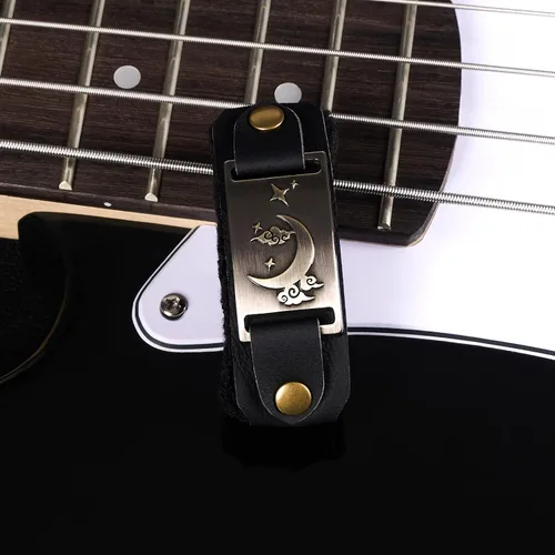 Miniatura 3 de Silenciador de cuerdas para guitarra – Ajustable amortiguador de cuerdas para guitarras acústicas y eléctricas Reducción de ruido del diapasón