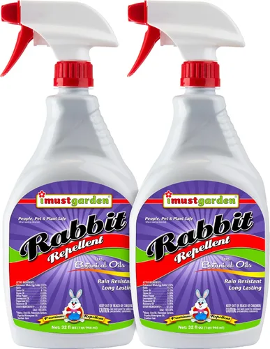Miniatura 6 de I Must Garden repelente de conejos - aroma especiado - spray 32 oz listo para usar