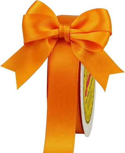 Miniatura 254 de Cinta de satén blanca antigua de doble cara de 1-1/2 pulgadas x 50 yardas, cinta de poliéster para envolver regalos, día de San Valentín, bodas