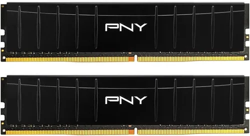 Miniatura 8 de PNY XLR8 Gaming 16GB (2x8GB) DDR4 DRAM 3200MHz (PC4-25600) CL16 1.35V Kit de memoria de escritorio de doble canal de perfil bajo (DIMM)
