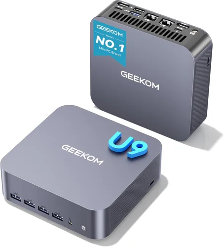 Miniatura 9 de GEEKOM Mini PC empresarial IT12 para servidor Plex y oficina en casa (cobertura de 3 años), con Intel i5-12450H Mini computadora Windows 11, PC Azul