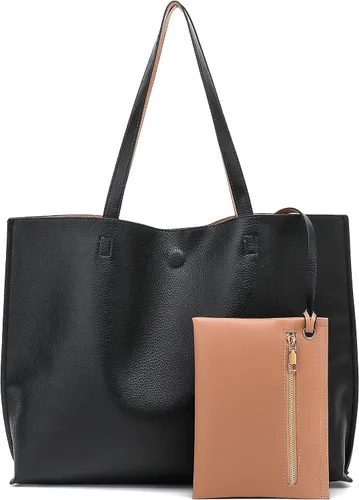 Scarleton Leather Tote Bag for Women, Womens Purses and Handbags, Reversible Tote Bags for Women, Purses for Women, H1842