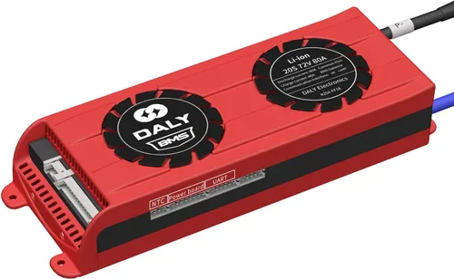Miniatura 28 de DALY Smart BMS Li-ion 72V 20S 30A con comunicación UART, restablecimiento del módulo Bluetooth, puerto común para UPS convertidor de potencia