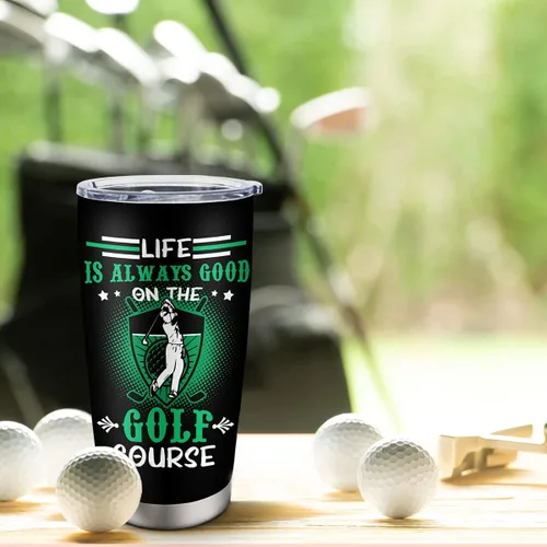 Miniatura 2 de Regalos de golf para hombres y mujeres, regalo del día del padre para golfistas, vaso de acero inoxidable de 20 onzas para papá, regalo