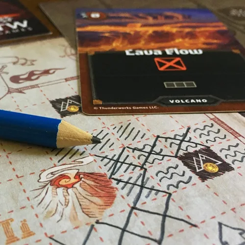Miniatura 5 de Cartógrafos: Map Pack 1, Nebblis Expansión para el galardonado juego de dibujo de mapas Juego de mesa de estrategia Flip and Write Fantasy