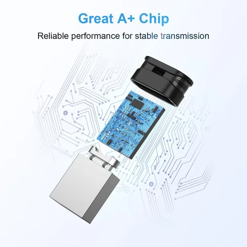 Miniatura 4 de RAOYI Paquete de 5 unidades de 16GB USB 3.0, unidad flash USB mini ultra delgada con cordón - Negro