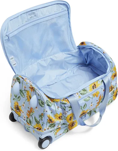 Miniatura 3 de Vera Bradley Womens Recycled Lighten Up Reactive Foldable Rolling Duffle Luggage