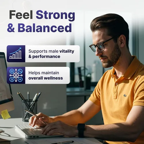 Miniatura 7 de DIM para hombres 350 mg de alta potencia con BioPerine y extracto de brócoli - Complejo total de 455 mg para equilibrio de estrógeno y optimización