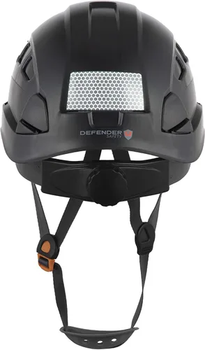 Miniatura 4 de Casco Protector Defender Safety H1 con Visera ANSI Z89.1 Azul
