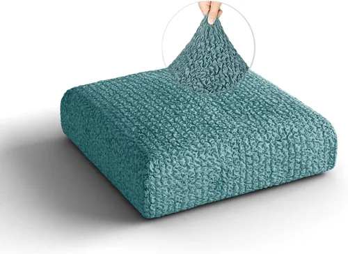 Miniatura 23 de PAULATO BY GA.I.CO. Funda de Cojín para Sofá - Funda de Cojín de Sofá - Funda para Cojín en T y Cojín de Caja - Protector de Muebles de Sofá de Crema