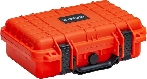 Miniatura 10 de MEIJIA Funda rígida protectora impermeable portátil para todo tipo de clima, funda para cámara pequeña, funda seca con espuma personalizable