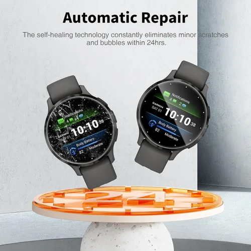 Miniatura 4 de LK 6 Pack para Garmin Venu 3s Protector de Pantalla 41mm - Protector de Pantalla de TPU Suave Auto-Reparable Anti-Arañazos para Garmin Venu 41mm