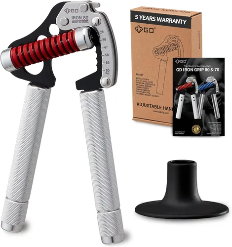 Miniatura 9 de GD IRON GRIP Entrenador de Fuerza de Agarre Fortalecedor de Manos Ajustable Fortalecedor de Agarre de Manos Ejercitador de Agarre de Manos