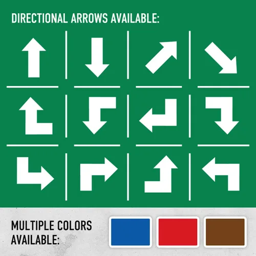 Miniatura 7 de Letrero direccional personalizado, flecha de dirección personalizada para letrero de Navidad, (SI-9583) 18 x 4 pulgadas, ACM, resistente a