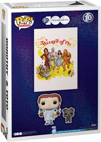 Miniatura 3 de Funko Pop! - Pósters de película: Wizard Of Oz – Dorothy Gale and Toto – Figura de vinilo coleccionable – Idea de regalo – Producto
