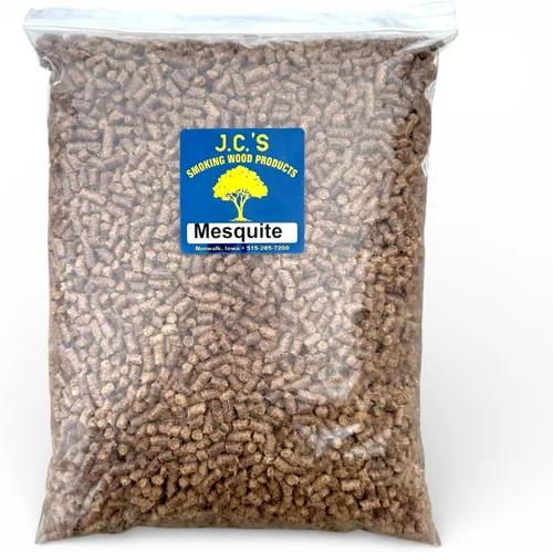 Miniatura 19 de J.C. 's Smoking Madera Pellets – 9 Lb – Bolsa para Apple