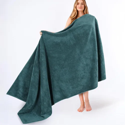 Miniatura 109 de American Soft Linen - Juego de 4 toallas, 100% de algodón turco, 27 x 54 pulgadas, tamaño extragrande, toallas para la ducha, color amarillo