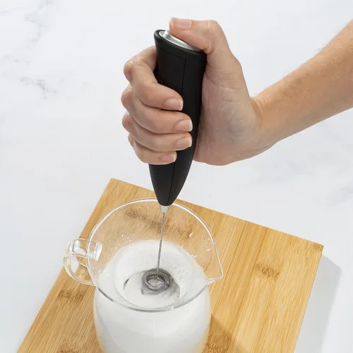 Miniatura 6 de Primula Espumador de leche eléctrico de mano, potente batidor motorizado, mini mezclador de bebidas portátil con batería para latte, capuchino