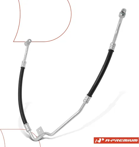Miniatura 8 de A-Premium Conjunto de manguera de línea de descarga de A/C compatible con Honda Civic, 2002 2003 2004 2005, 2.0L, compresor a condensador
