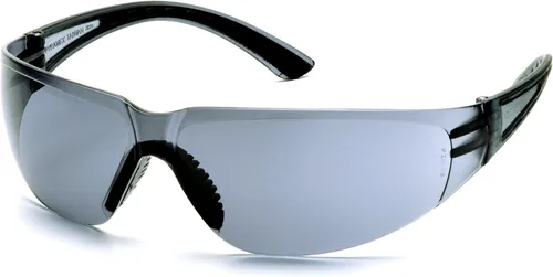 Miniatura 9 de Pyramex Cortez - Gafas de seguridad, lentes de espejo para interiores y exteriores, con patillas negras