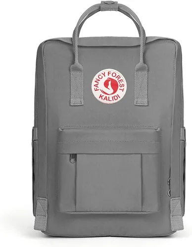 Miniatura 19 de KALIDI Mochila casual para laptop de 15 pulgadas, mochila clásica para campamento, viajes, exteriores, cuadrada, mochila para universidad, Verde