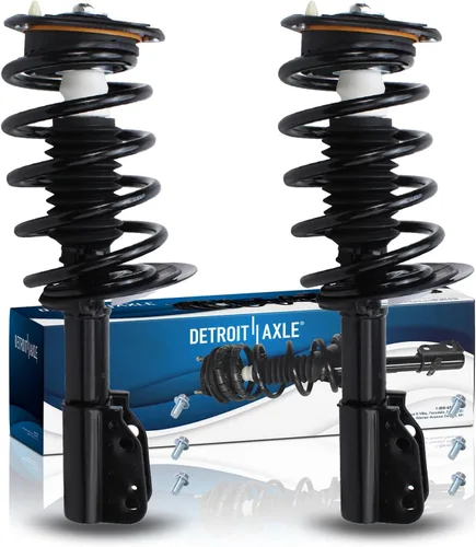 Miniatura 18 de Detroit Axle - 4WD 2 puntales delanteros para Nissan TITAN Pathfinder Armada INFINITI QX56 puntales completos con muelles helicoidales de reemplazo