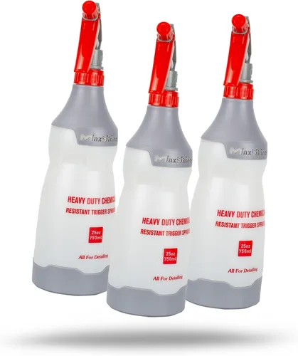 Miniatura 2 de Maxshine Botella de spray resistente de gran capacidad – Pulverizador de detalle de 25 oz resistente a productos químicos con boquilla ajustable