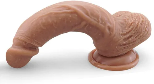 Miniatura 4 de Consolador realista de silicona de 9 pulgadas, consoladores grandes suaves para mujeres con ventosa fuerte para manos libres, juguete sexual