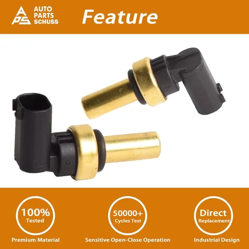 Miniatura 5 de Sensor de temperatura del refrigerante del motor compatible con Cruze ELR Encore Malibu Trax Volt Sonic Astra ATS 08 09 11 12 13 14 15 16 17 18 19