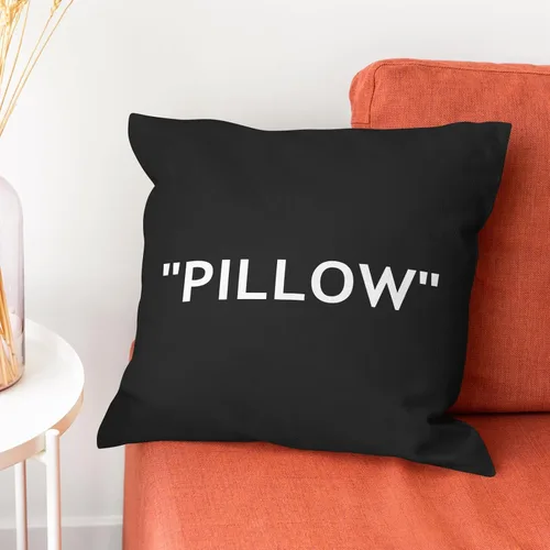 Miniatura 6 de Snycler Hypebeast - Juego de 2 fundas de almohada decorativas inspiradas en negro hueso, decoración de cabeza de tenis, funda de cojín cuadrada