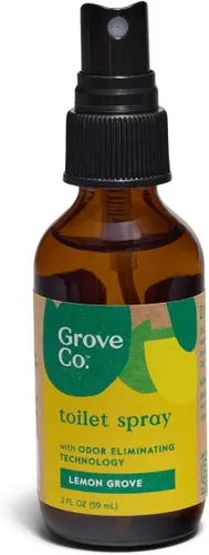 Miniatura 11 de Grove Co. Clear the Air - Aerosol para inodoro, ambientador de baño (2 onzas líquidas), eliminador de olores para olores fuertes, aroma 100% natural