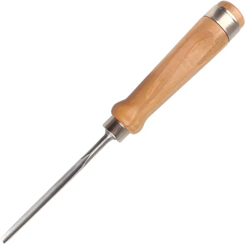 Miniatura 6 de ATOPLEE Juego de 4 cinceles de madera para carpintería, herramienta profesional de cincel de madera, gubia de carpintero CR-V, borde semicircular