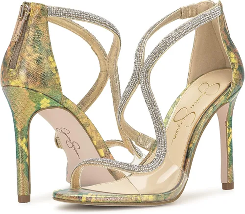 Miniatura 8 de Jessica Simpson Jacory - Sandalias de tacón adornadas para mujer