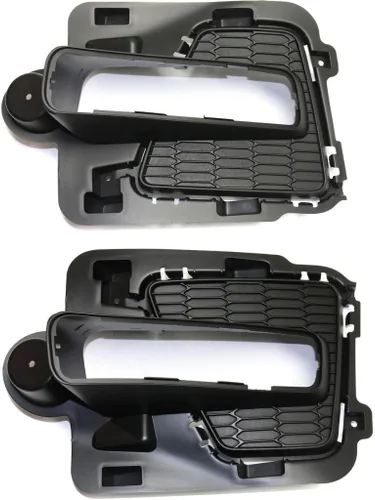 Miniatura 5 de KarParts360: Para 2015 2016 2017 Ford Expedición Luz antiniebla Bisel/cubierta lado conductor sustituye a FO1038156