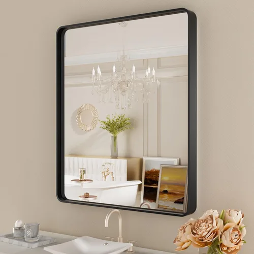 Miniatura 14 de Espejo de baño LED de 72 x 36 pulgadas, retroiluminado y frontal iluminado, espejo de tocador grande iluminado con luces, antiniebla, regulable