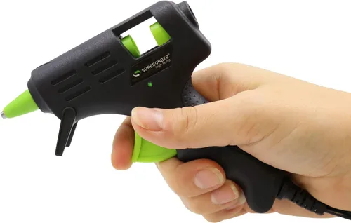 Miniatura 2 de Surebonder GM-160 Pistola compacta de pegamento caliente de alta temperatura de tamaño mini - Ideal para manualidades - Negro
