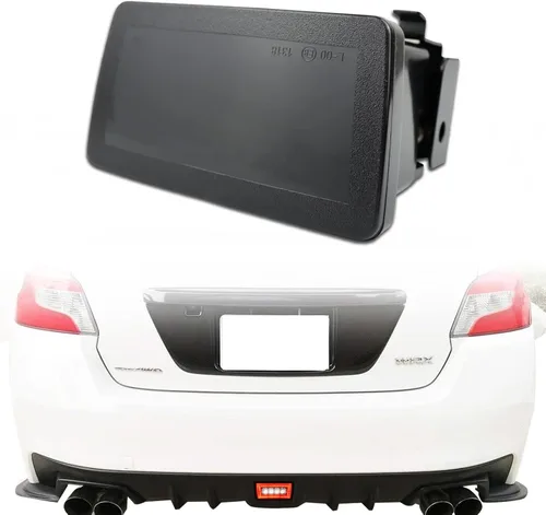 Miniatura 8 de JDM Luz Antiniebla Trasera con Lente Roja para Parachoques Funciona como Luz de Marcha, Luz de Freno, Luz de Reversa Compatible con Subaru WRX STI