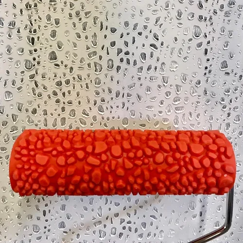 Miniatura 8 de Rodillo de textura de arte decorativo - Rodillo de 7" (patrón de líneas verticales)
