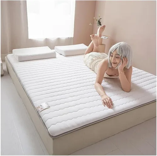 Miniatura 10 de Colchón de piso, colchón de camping, colchón de tatami, colchón de futón japonés, colchón portátil plegable suave, para dormitorio, sofá, Marrón