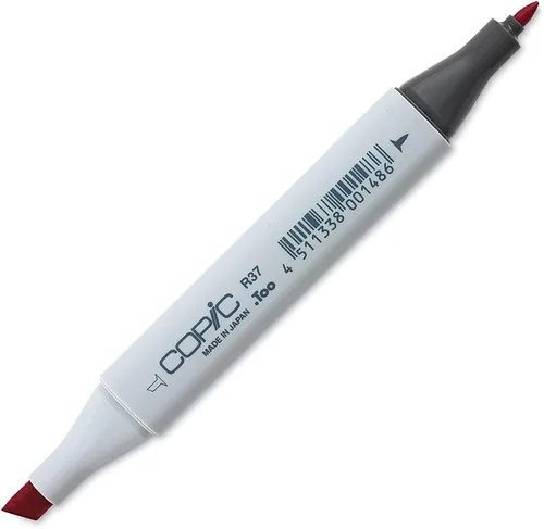 Miniatura 3 de Copic Marcador de alcohol clásico de doble punta, R17-Copic, lápiz labial naranja